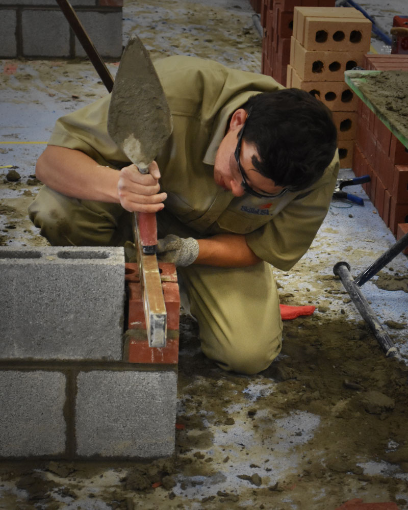 Masonry Student Building Wall